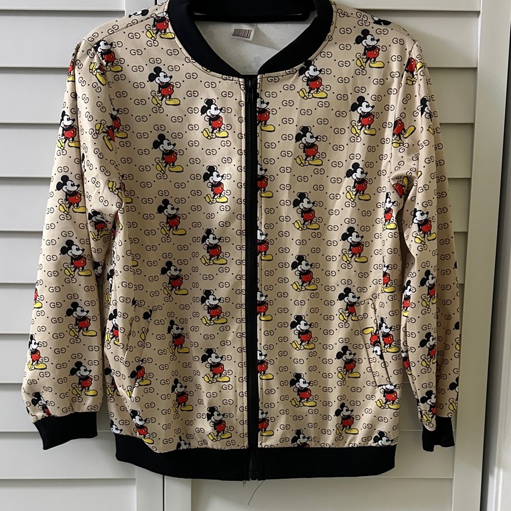 Women's Mickey Mouse GG Patterned Jacket